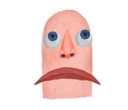 UGLY FACE sticker #8509446