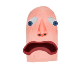 UGLY FACE sticker #8509449