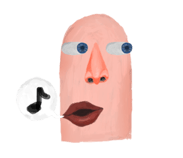 UGLY FACE sticker #8509458