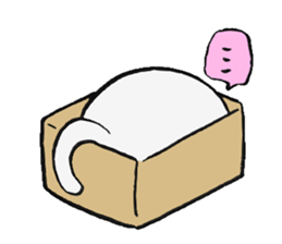 cat!!! anywhere anytime sticker #8509587