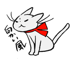 cat!!! anywhere anytime sticker #8509608