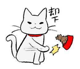 cat!!! anywhere anytime sticker #8509609