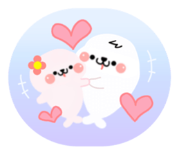 Loving seals sticker #8510156