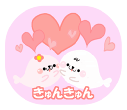 Loving seals sticker #8510160