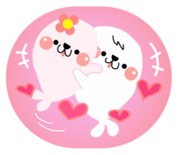 Loving seals sticker #8510167
