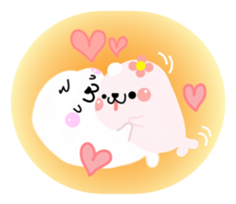 Loving seals sticker #8510170