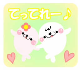 Loving seals sticker #8510172