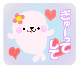 Loving seals sticker #8510179