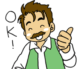 HIGE-CAFE sticker #8510787