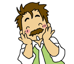 HIGE-CAFE sticker #8510807