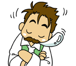 HIGE-CAFE sticker #8510819