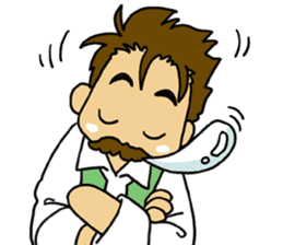 HIGE-CAFE sticker #8510819