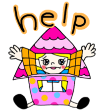 colorful gals~fairy tale~ sticker #8511515