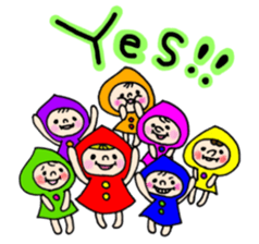 colorful gals~fairy tale~ sticker #8511542