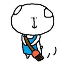 puppy Mii And tomo of rabbit sticker #8511836