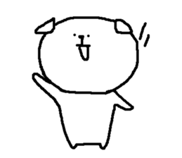 puppy Mii And tomo of rabbit sticker #8511839