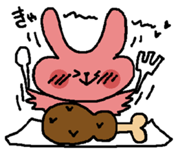 puppy Mii And tomo of rabbit sticker #8511849