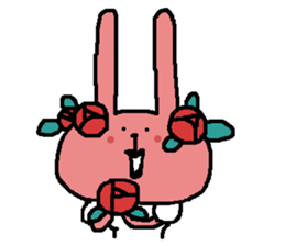 puppy Mii And tomo of rabbit sticker #8511857