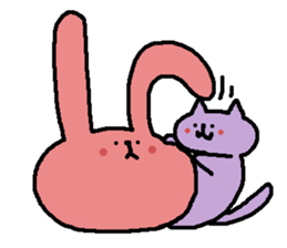 puppy Mii And tomo of rabbit sticker #8511858