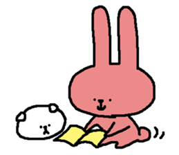 puppy Mii And tomo of rabbit sticker #8511859