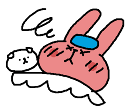 puppy Mii And tomo of rabbit sticker #8511864