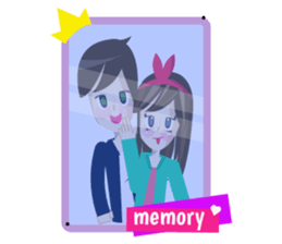 cute dearly sticker #8512096