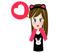 cute dearly sticker #8512100