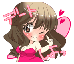 Japanese Auction Idol "miyuchin" sticker #8512276