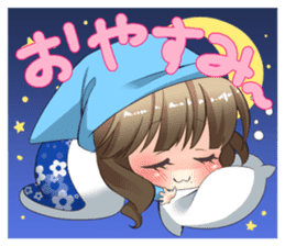 Japanese Auction Idol "miyuchin" sticker #8512313