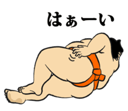 A cute Sumo wrestler 4 sticker #8512323