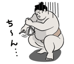 A cute Sumo wrestler 4 sticker #8512352