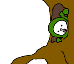 The second of a cat and the friends sticker #8512701