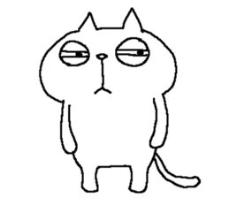 The second of a cat and the friends sticker #8512706