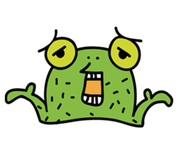 Mm-Cactus frog sticker #8513843