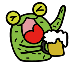 Mm-Cactus frog sticker #8513849