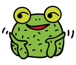 Mm-Cactus frog sticker #8513850