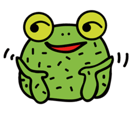 Mm-Cactus frog sticker #8513850