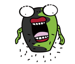 Mm-Cactus frog sticker #8513858