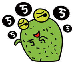 Mm-Cactus frog sticker #8513867