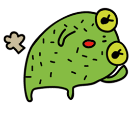 Mm-Cactus frog sticker #8513875