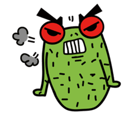 Mm-Cactus frog sticker #8513878