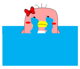 Penguin couple sticker #8514083