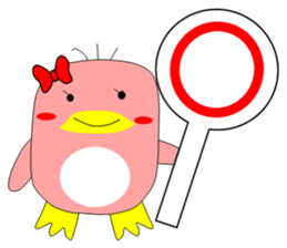 Penguin couple sticker #8514086