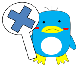 Penguin couple sticker #8514087