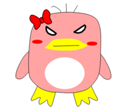 Penguin couple sticker #8514089