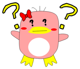 Penguin couple sticker #8514098