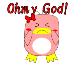 Penguin couple sticker #8514116