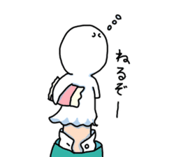 the Puppet with gentleman sticker #8514303