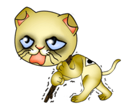 Pet cat sticker #8514546