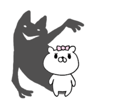 Let's accompanied by a bear~kawaii ver.~ sticker #8515039